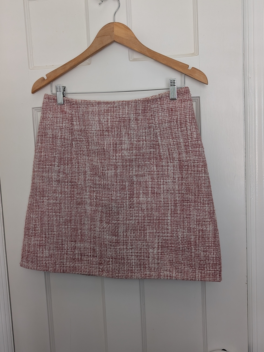 Saba Pink Tweed Mini Skirt